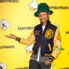 Pharrell Williams fête son 41e anniversaire au Cipriani Wall Street, antre de sa soirée inspirée de Bob l'éponge. New York, le 4 avril 2014.