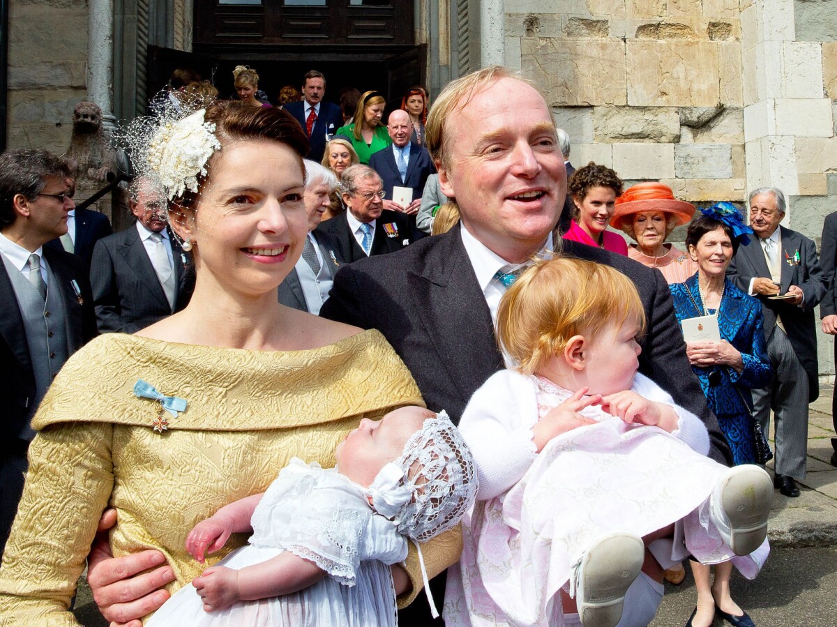 Photo : Le prince Carlos de Bourbon-Parme et la princesse Annemarie