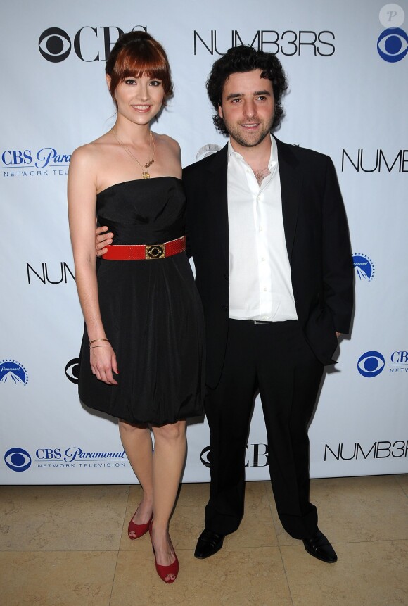 David Krumholtz et sa femme Vanessa Britting à Los Angeles, le 21 avril 2009. 