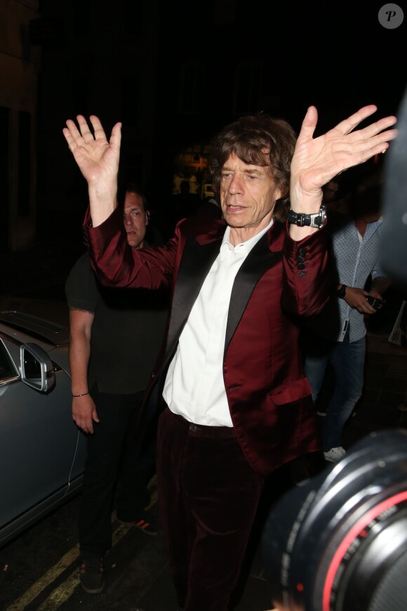 Mick Jagger à Londres le 14 juillet 2013.