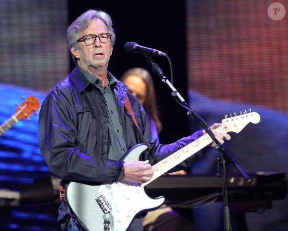 Eric Clapton à New York, le 13 avril 2013.