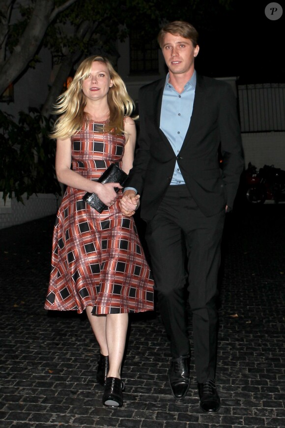 Kirsten Dunst et Garrett Hedlund à Los Angeles le 9 janvier 2014