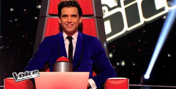 Mika dans The Voice 3, samedi 11 janvier 2014.