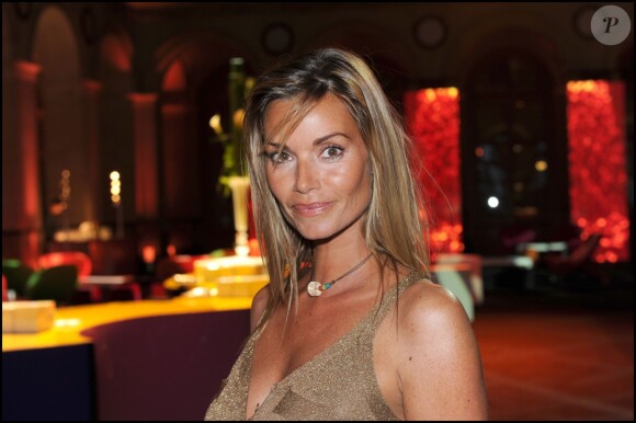Ingrid Chauvin au cocktail de rentrée de TF1 à Paris en septembre 2010. La comédienne a été frappée en mars 2014 par la mort de sa fille Jade, 5 mois.