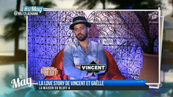 Vincent (SS7) annonce son départ en Belgique pour rejoindre sa douce Gaëlle, lundi 14 avril dans le Mag' d'NRJ 12.