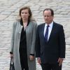 Valérie Trierweiler et François Hollande à Paris, le 11 juin 2013.