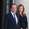 François Hollande et Valérie Trierweiler à l'Elysée, le 6 juin 2013.