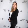  Chelsea Clinton a annonc&eacute; &ecirc;tre enceinte de son premier enfant lors du Tribeca Film Festival &agrave; New York, le 17 avril 2014. 