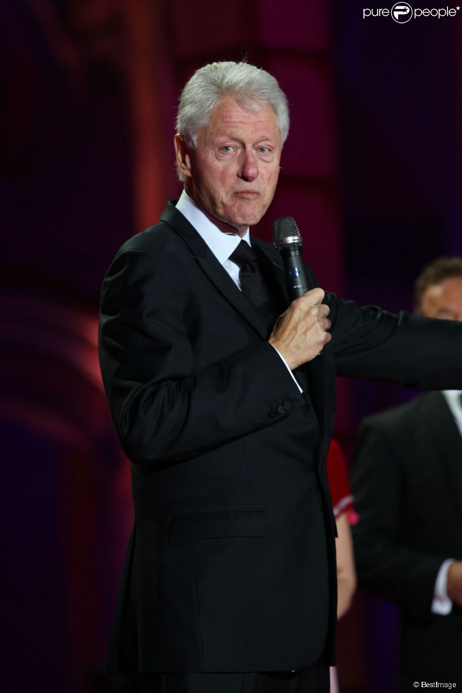  Bill Clinton lors du &quot;Life Ball&quot; &amp;agrave; Vienne. Le 25 mai 2013. 