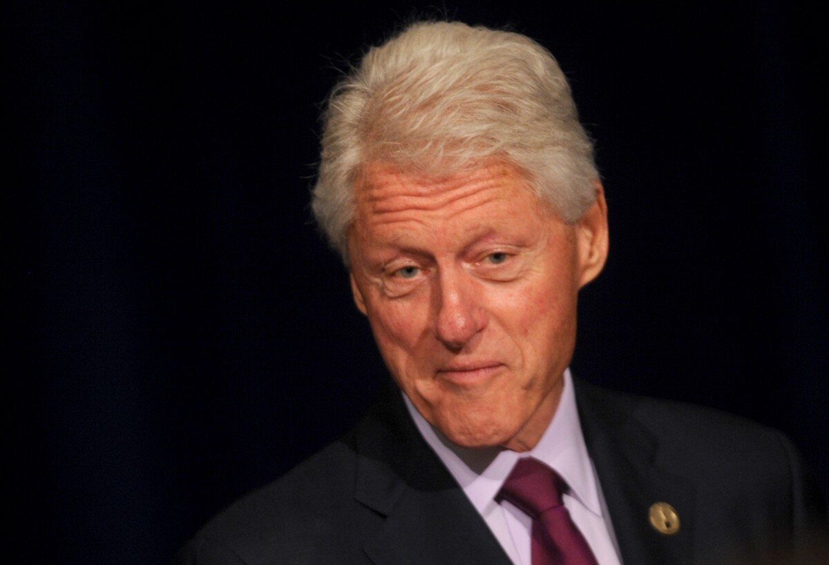 Photo : Bill Clinton lors du Father of the Year Awards à New York, le ...