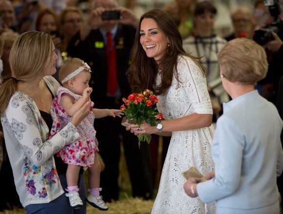 Kate Middleton lors du Royal Easter Show le 18 avril 2014 à Sydney