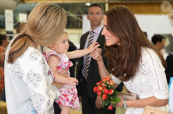 Kate Middleton et le prince William inauguraient le 18 avril 2014 au parc olympique de Sydney le Royal Easter Show.