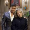 Exclusif - Florian et sa mère Francine au casting de 'Qui veut épouser mon fils ?" saison 3 sur TF1 le vendredi 25 avril 2014 à 23h30