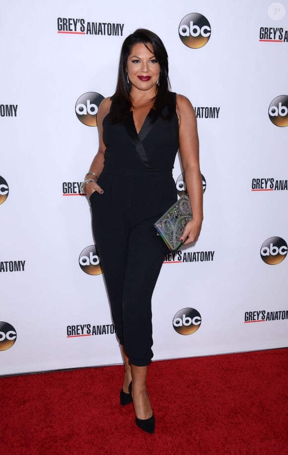Sara Ramirez à la soirée "Grey's Anatomy 200th Episode Celebration" à Hollywood, Los Angeles, le 8 septembre 2013.