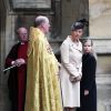 Sophie de Wessex et sa fille Lady Louise à la chapelle St George à Windsor pour la messe de Pâques, le 20 avril 2014, à la veille du 88e anniversaire de la reine Elizabeth II