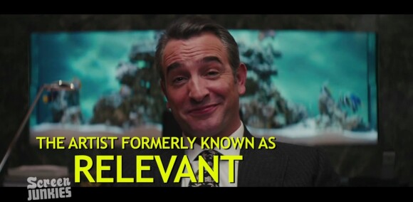 Jean Dujardin dans l'Honest Trailer du Loup de Wall Street.