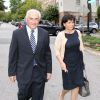 Dominique Strauss-Kahn et Anne Sinclair à Washington, le 29 août 2011. 