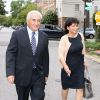 Dominique Strauss-Kahn et Anne Sinclair à Washington, le 29 août 2011. 