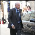  Georges Kiejman, premier mari de l'actice, &agrave; la c&eacute;r&eacute;monie hommage &agrave; Marie-France Pisier en l'&eacute;glise Saint-Roch &agrave; Paris, le 5 mai 2011. 