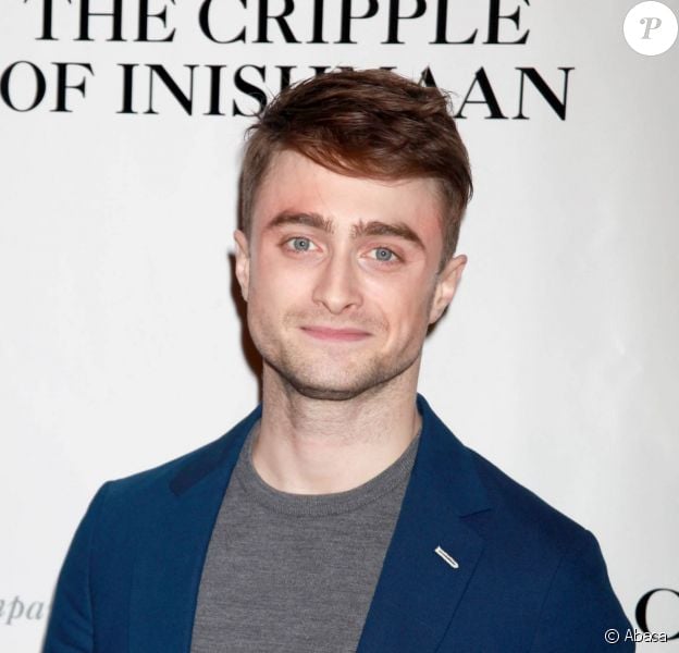Daniel Radcliffe lors de la g&eacute;n&eacute;rale de la pi&egrave;ce The Cripple of Inishmaan &agrave; New York le 20 avril 2014