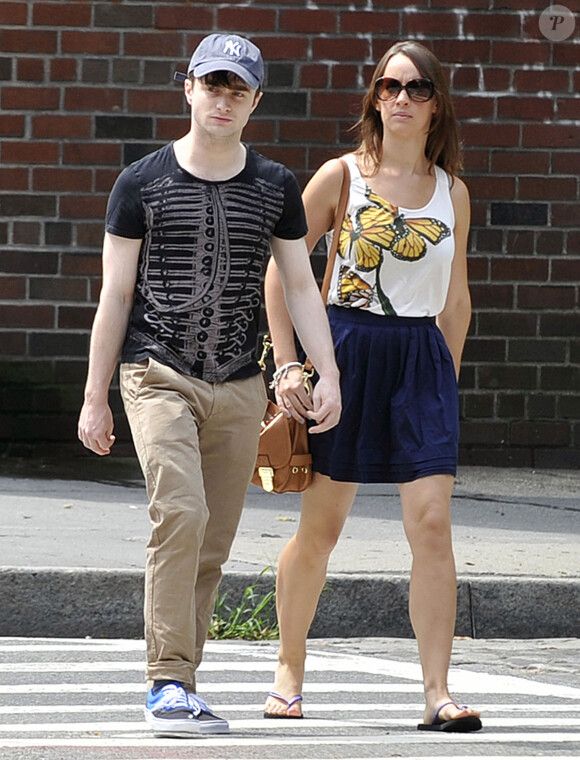 Daniel Radcliffe et Rosie Coker à New York le 18 août 2011
