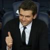 Tito Vilanova lors du match entre le FC Barcelone et l'Espanyol de Barcelone au Camp Nou à Barcelone le 6 janvier 2013