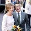La princesse Marilène et le prince Maurits assistait avec la reine Maxima et le roi Willem-Alexander des Pays-Bas au Koningsdag (Jour du roi) à De Rijp, le 26 avril 2014 à l'occasion des 47 ans du souverain