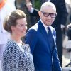La princesse Annette et le prince Bernhard d'Orange-Nassau assistent aux côtés de la reine Maxima et du roi Willem-Alexander des Pays-Bas au Koningsdag (Jour du roi) à De Rijp, le 26 avril 2014 à l'occasion des 47 ans du souverain
