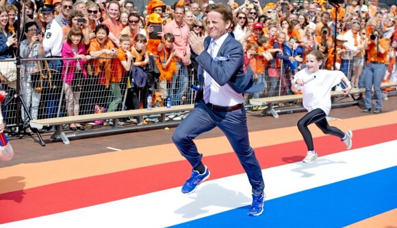 Le prince Pieter-Christiaan lors des célébrations du Koningsdag (Jour du roi) à De Rijp, le 26 avril 2014