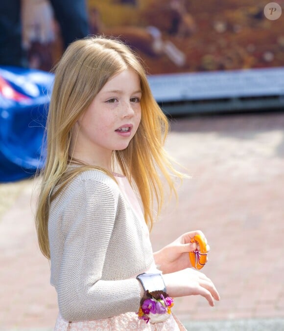 La princesse Alexia des Pays-Bas lors de la célébration du King Day à Amstelveen, le 26 avril 2014 à l'occasion des 47 ans du roi Willem-Alexander.26/04/2014 - Amstelveen