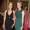 Laeticia Hallyday et la princesse Charlène de Monaco au 26e Déjeuner de printemps de l'association The Colleagues, au Beverly Wilshire Hotel. À Los Angeles le 29 avril 2014.
