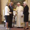 Le roi Albert II de Belgique et la reine Paola ont pu rencontrer le pape François en audience privée au Vatican le 26 avril 2014