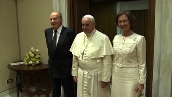 Sofia et Juan Carlos Ier d'Espagne : Moments historiques avec le pape François