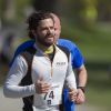 Exclusif – Le prince Carl Philip de Suède participe à la course de charité organisée par le fond Lilla Barnets pour la recheche néonatale, au parc Haga de Stockholm le 26 avril 2014.