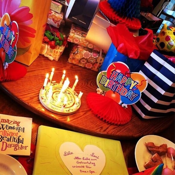 La fête d'anniversaire de Leni, fille d'Heidi Klum, qui a fêté ses dix ans ce week-end.
