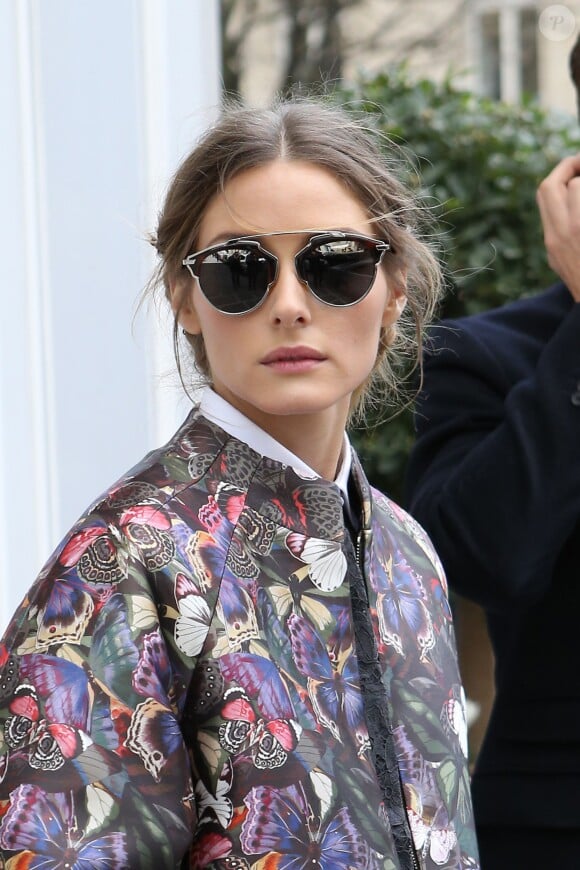 Olivia Palermo, modeuse accomplie, ne quitte plus ses lunettes Dior So Real
