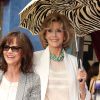 Sally Field a reçu son étoile sur le Walk of Fame, à Hollywood, le 5 mai 2014, devant Jane Fonda.