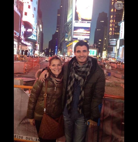 Julie et Denis, amoureux à New York, ont partagé cette photo sur Twitter en novembre 2013