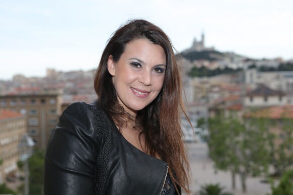 Exclusif - Marion Bartoli - Dîner de Gala de l'OM et vente aux enchères animée par Kad Merad et Alice Pol au profit de l'association "les toiles enchantées' à l'hôtel Intercontinental de Marseille, le 6 mai 2014.