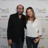 Exclusif - Kad Merad et Alice Pol - Dîner de Gala de l'OM et vente aux enchères animée par Kad Merad et Alice Pol au profit de l'association "les toiles enchantées' à l'hôtel Intercontinental de Marseille, le 6 mai 2014.