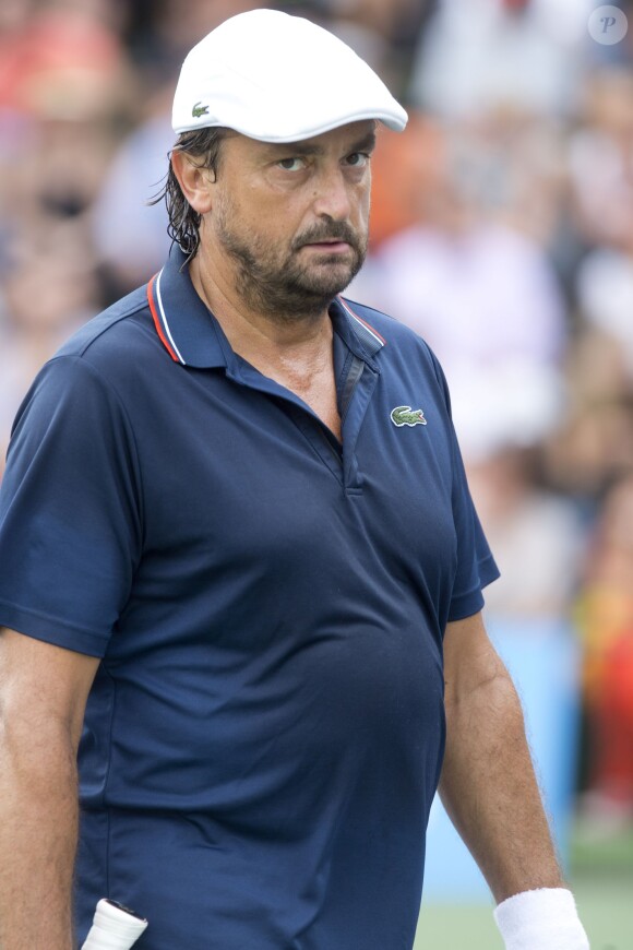 Henri Leconte lors du tournoi de tennis Optima Open 2013 à Knokke en Belgique le 17 août 2013