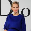 Leelee Sobieski enceinte au show Dior à Brooklyn, New York, le 7 mai 2014.