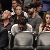 Olivia Wilde etd Jason Sudeikis asssitent au match Playoff des Miami Heat Vs Brooklyn Nets le 10 mai 2014