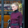 Kate Bosworth quitte son hôtel à New York le 1er mai 2014.