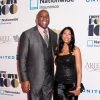 Magic Johnson et son épouse Cookie Johnson lors du gala Ebony Power 100 au Frederick P. Rose Hall, Jazz au Lincoln Center de New York le 4 novembre 2013