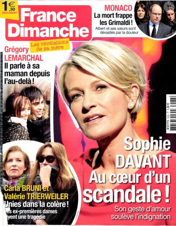 Magazien France Dimanche du 16 mai 2014.