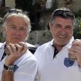  Franck Dubosc et Jean-Marie Bigard - Le 1er Troph&eacute;e du Sud des Alpes &agrave; Mougins a eu lieu sur la C&ocirc;te d'Azur du 2 au 4 mai. 