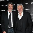  Franck Provost et son fils Fabien - Soir&eacute;e Canal+ au Park &agrave; Mougins &agrave; l'occasion du 67&egrave;me festival du film de Cannes, le 16 mai 2014.&nbsp; 