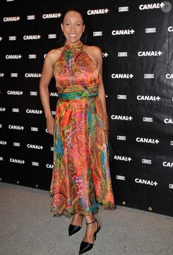 Christine Kelly - Soirée Canal+ au Park à Mougins à l'occasion du 67ème festival du film de Cannes, le 16 mai 2014. 