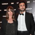  Axelle Laffont et son compagnon Cyril Paglino - Soir&eacute;e Canal+ au Park &agrave; Mougins &agrave; l'occasion du 67&egrave;me festival du film de Cannes, le 16 mai 2014.&nbsp; 